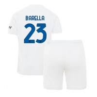Inter Milan Nicolo Barella #23 Replica Away Minikit 2023-24 Short Sleeve (+ pants)